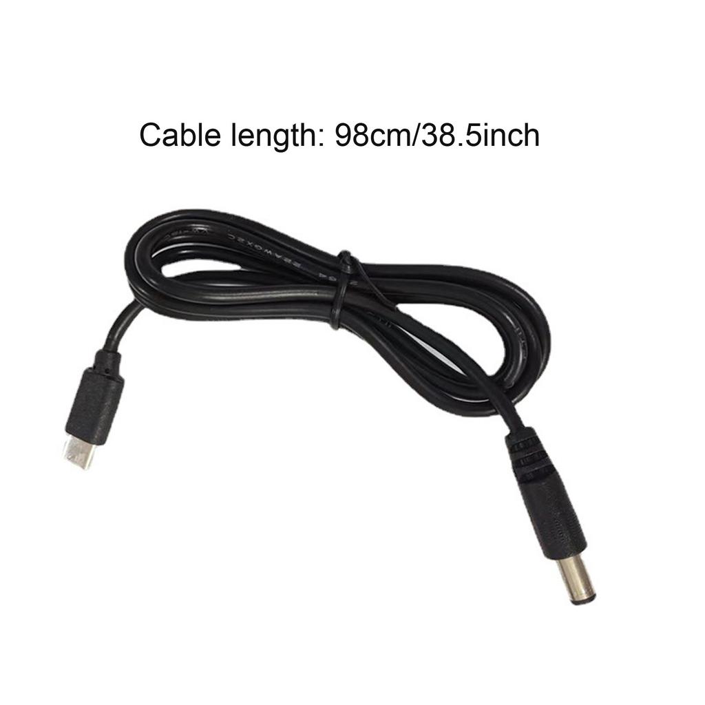 Type C Male to 2.5/3.5/4.0/5.5mm Power Cable 12V Power Supply Cable for Laptop