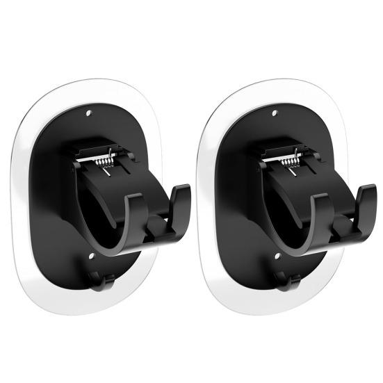 

Крючки для карнизов, 2 шт. Два способа установки 2pcs чёрный