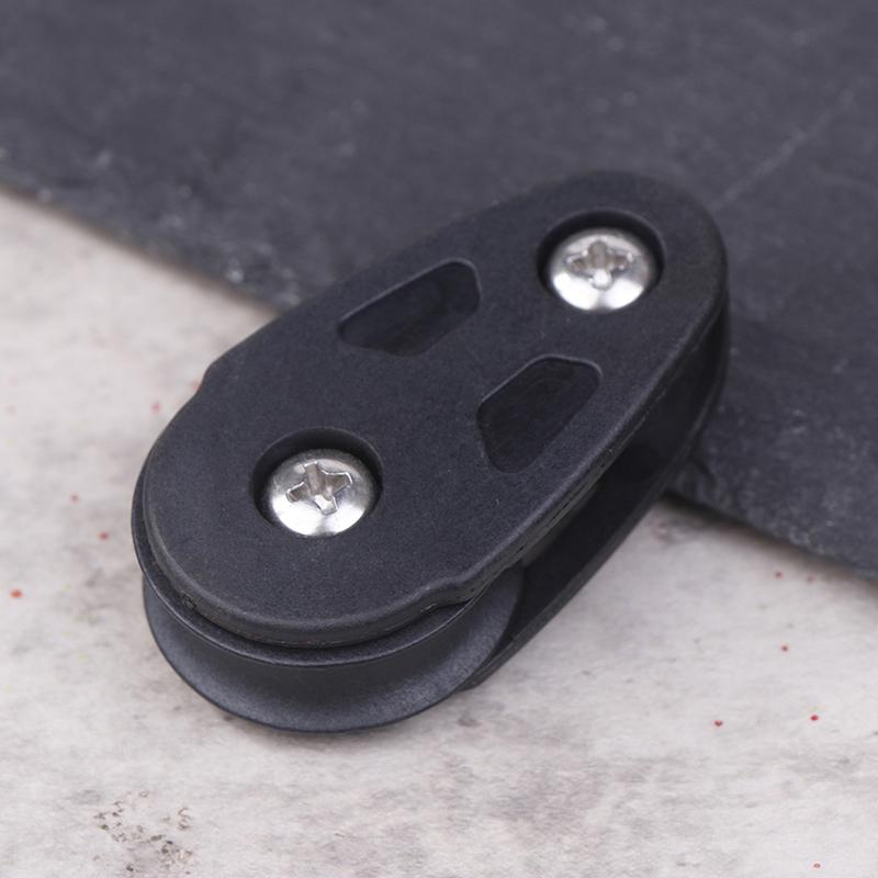 Kayak Canoe Boat Pulley Kit Heavy Duty Kayak Slide Rail Anchor Trolley Kit Marine Single Pulley Block Sheave Canoe Pulley