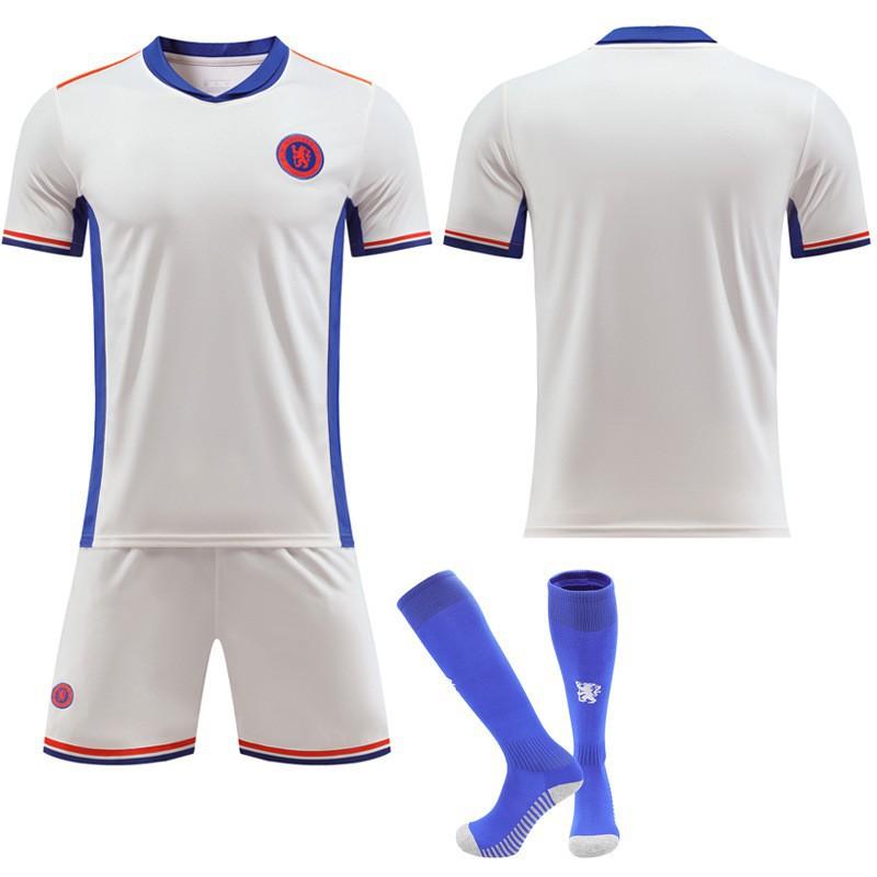 2425 Chelsea Away Football Jersey Kit No. 20 Palmer 8 Enzo 19 Sancho Sportswear Adult