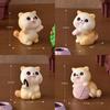 Adorable Resin Mischievous Cat Figurines For Miniature Gardens And Terrariums