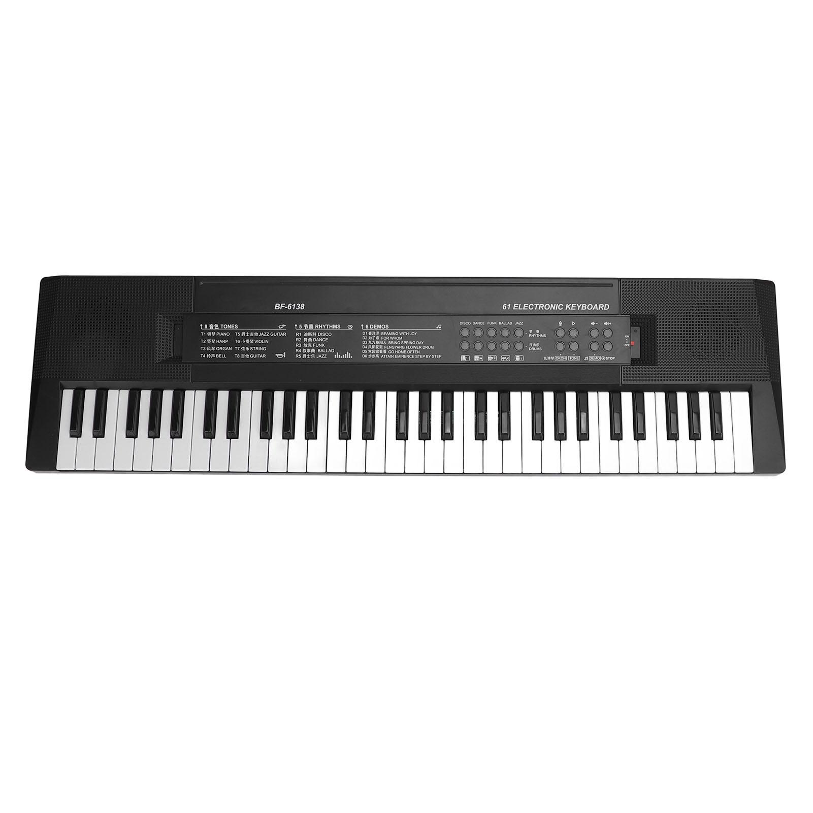 

Детское портативное пианино-клавиатура на 61 клавишу, электронное, образовательное, для раннего обучения, музыкальное