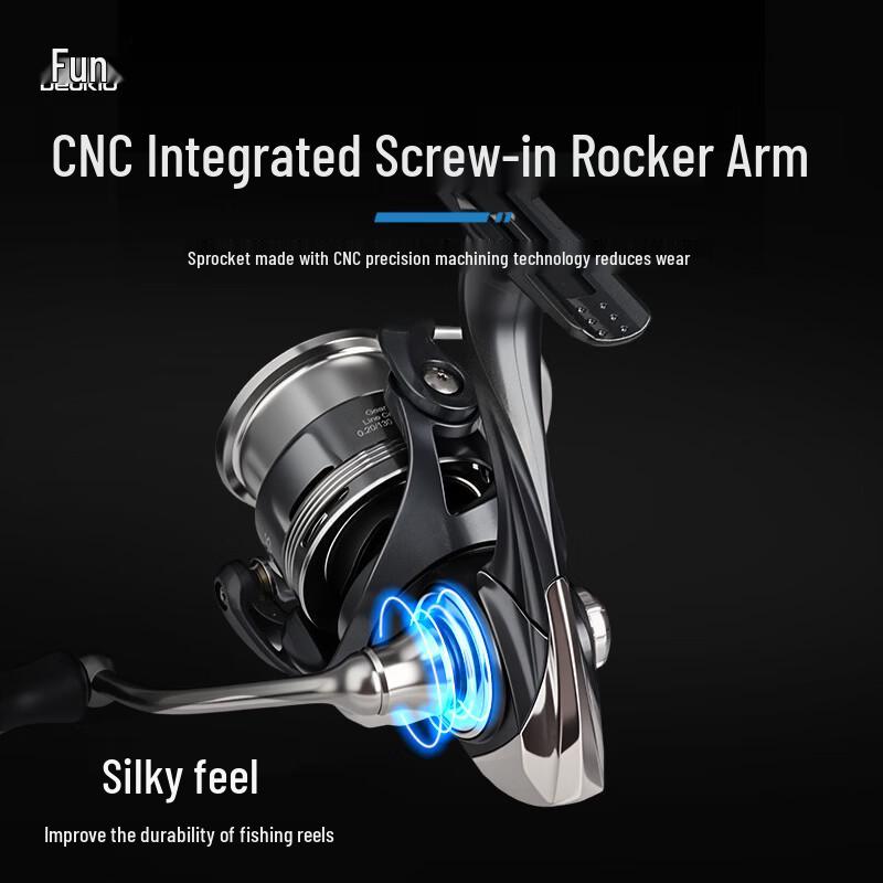

DEUKIO CNC Integrated Spinning Fishing Reel