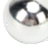 50PCS Fishing Double Rattle Metal Sea Fishing Attractor Bell Beads with Plastic Case for Luring Fish Silver