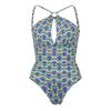 Biba Womens/Ladies High-Neck One Piece Swimsuit
