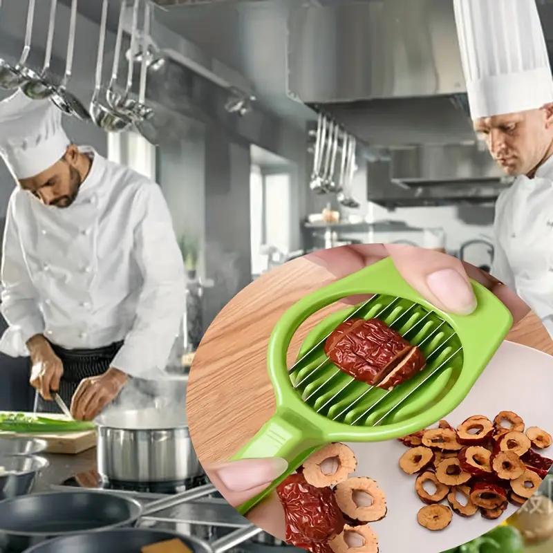 1PCS Stainless Steel Multifunctional Red Date Slicer Strawberry Slicer Egg Slicer Vegetable Cutter Kitchen Tool