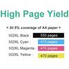 Teland 502XL Ink Cartridges Compatible Epson Expression Home XP-5100 - Black, Cyan, Magenta, Yellow