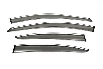 Windshields with Chrome SD (4 Pcs, ABM) for Chevrolet Cruze 2009-2015