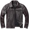 Lässige Herren Lederjacke aus echtem Rindsleder Slim Fit Schwarz Braun Herren Lederjacke Herrenjacken Herbstmantel Herrenbekleidung