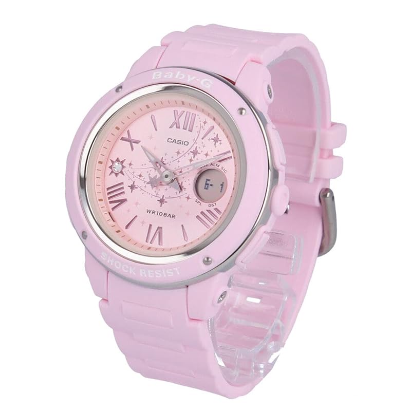 

casio baby ji watch ladies waterproof Ana-Digi star pink BGA-150ST-4A [product]