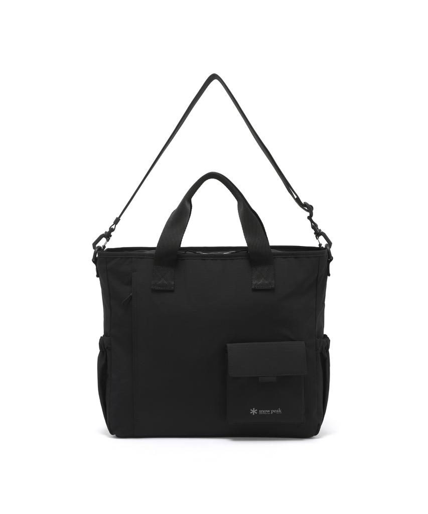Snowpeak Apparel Dual Tech Alpha Tote Bag 13L (S26Zuftb39) Black