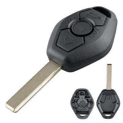 Auto-Schlüsselanhänger-Gehäuse, Ersatz-Fernbedienungsabdeckung, HU92-Klinge, passend für BMW 1 3 5 6 7 Serie X3 X5 Z3 Z4