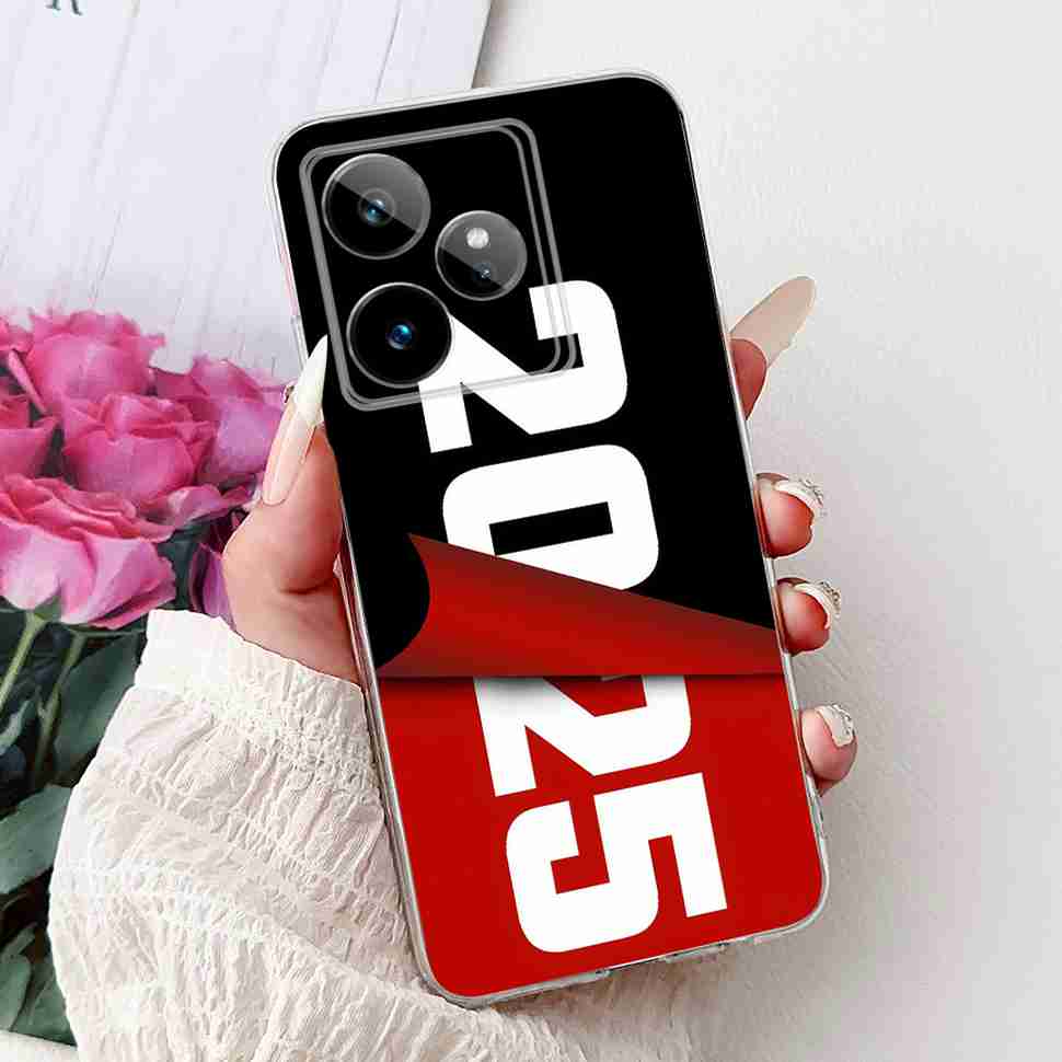 For Realme GT 7 5G 2025 RMX5061 Case Cute Girl New Flowers Soft Silicone TPU Cover For Realme GT7 GT 7T 5G Global Phone Cases