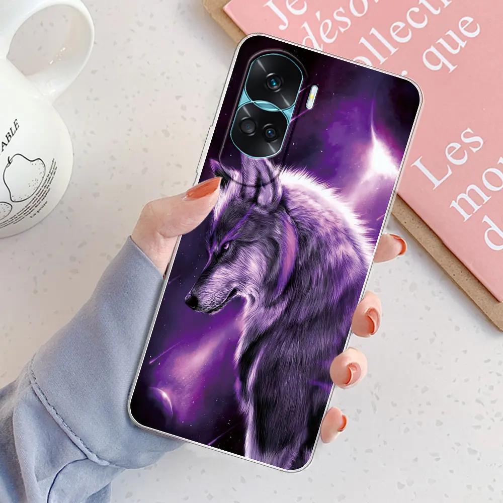 For Honor 90 Lite Case Coque For Honor 90 Pro Shockproof Cover Soft Silicone Clear Phone Case For Huawei Honor 90 Bumper Fundas