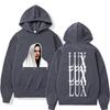 Singer Rosalia Lux Tour Print Hoodie Men Women Fashion Sweatshirt Long Sleeves Winter Pullover Fan Gifts