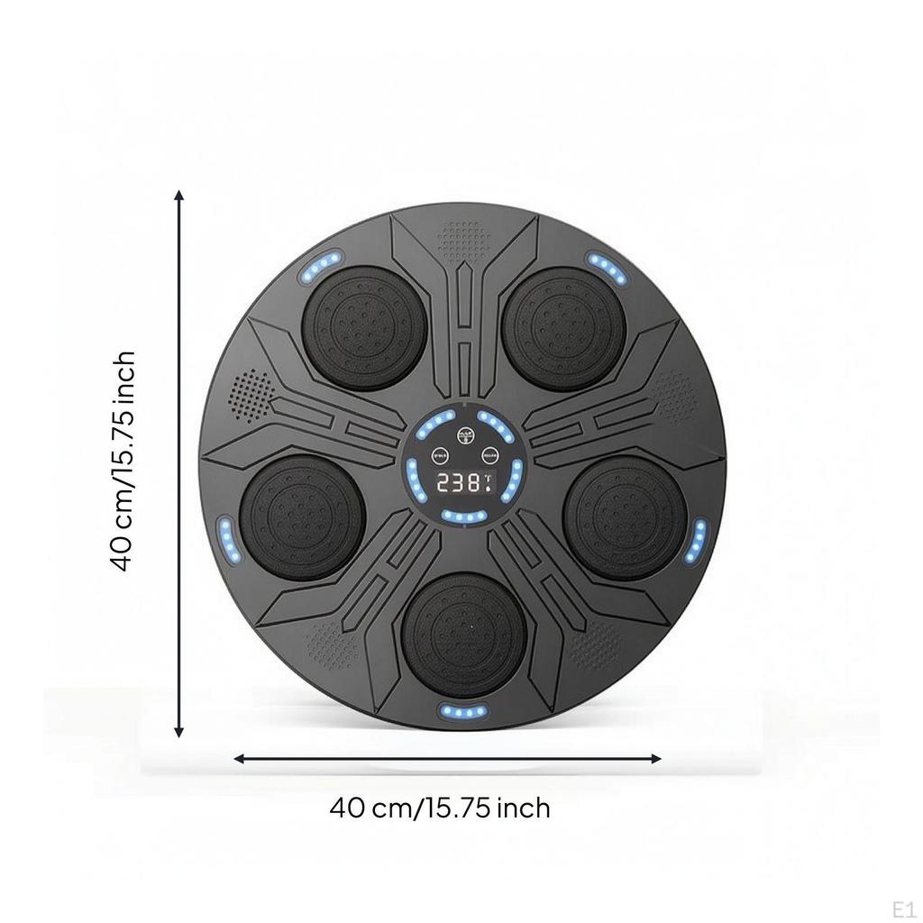 Music Boxing Machine Adjustable Smart Target with SpaceSaving Punching for