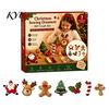Non Woven Fabric Craft Christmas Felt Embroidery Brooch Kit for Beginners, DIY Decorative Pins Set with Tools, Creative Sewing Projects Handmade
