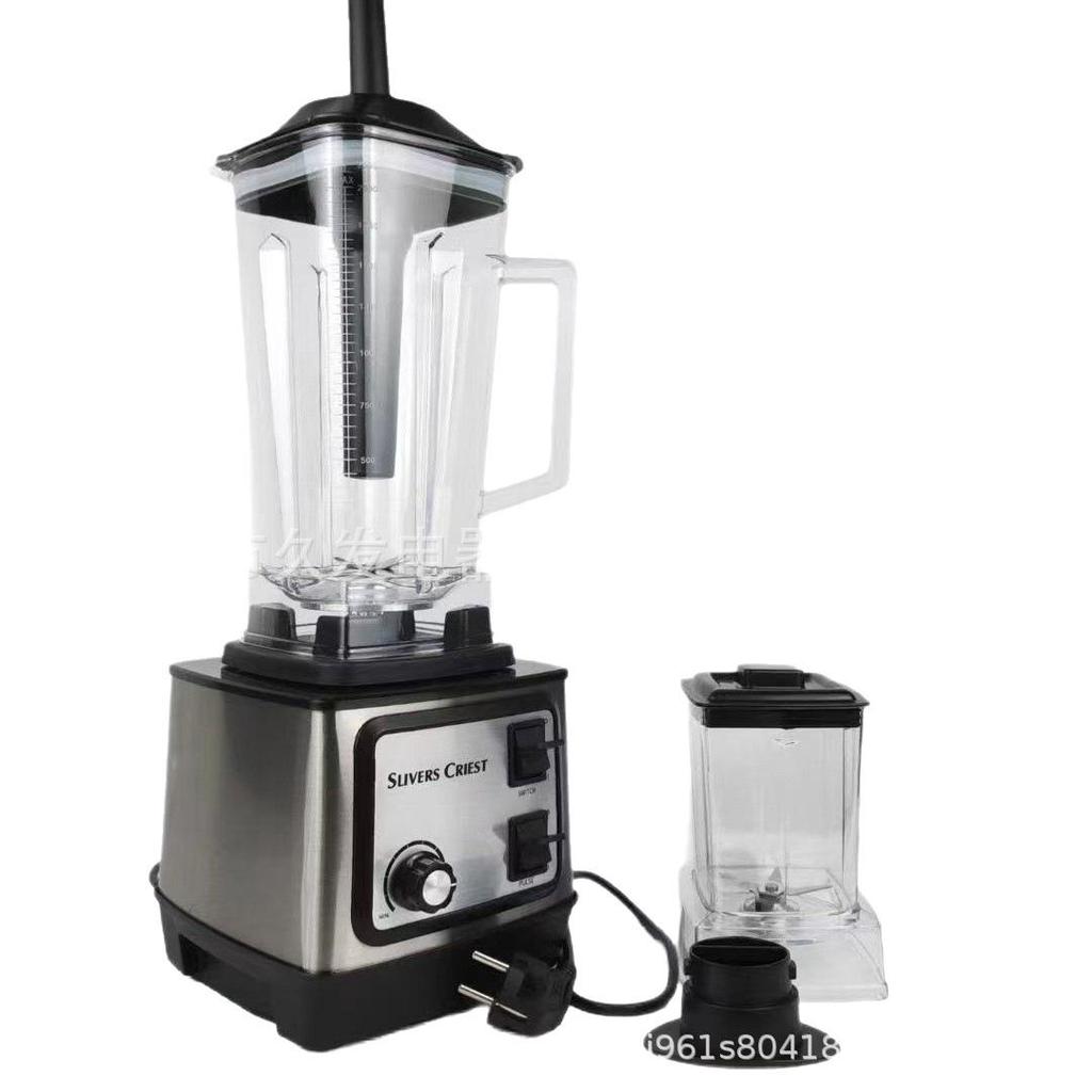 2-in-1 Multifunctional Blender & Juicer: Stainless Steel Food Processor for Fruits & Vegetables