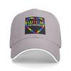 Unisex Baseball Hats Love Heart Autism Awareness Outdoor Streetwear Summer Sports Baseball Caps Hip Hop Cap Casquette Hats