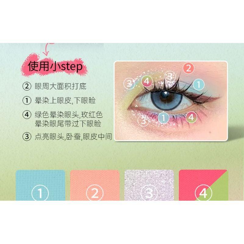PUCO - 4 Colors Eyeshadow Palette - Margarita