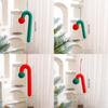 Weihnachts-Garnstock-Dekoration Schaumstoffmaterial Groß und Klein Feiertags-Wandbehang