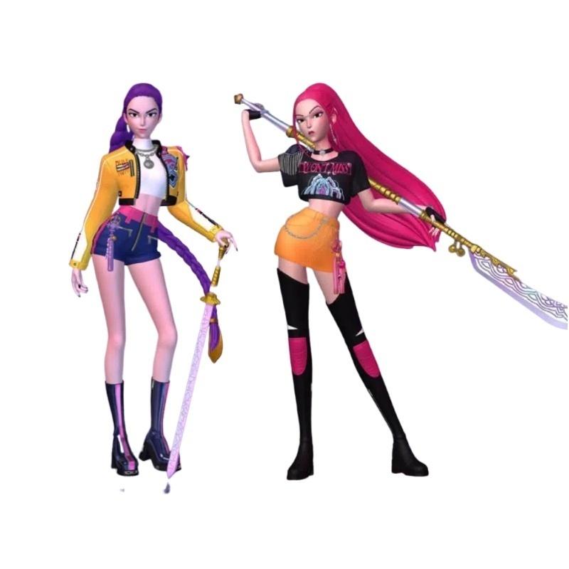 Nouvel Anime Kpop Chasseurs de Démons Figurine Modèle Jouet 16CM Rumi Ornement Collection Figurines Modèle Jouets Pour Cadeau Enfant