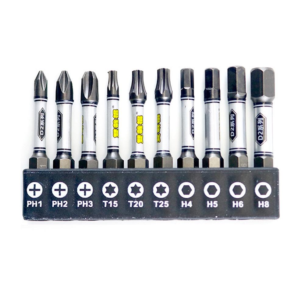 14 Piece Magnetic Screwdriver Bit Set for Carpentry and Glass Curtains