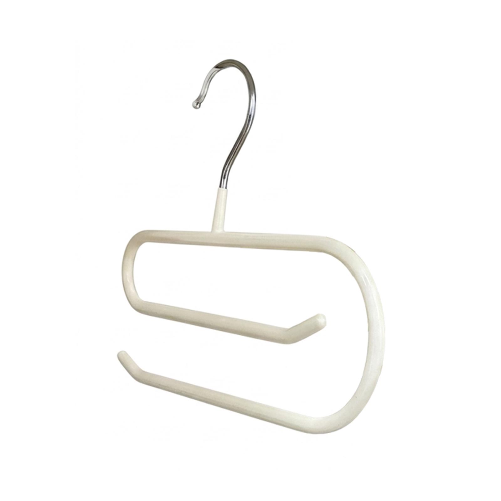Double Layer Hat Hanger Wall Mount Organizer with No Drilling Required for Home Use Double Layer Apricot бежевый