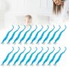 20 Pcs Furry Worm   Plush Material Cute     Compact Portable Fuzzy Worms for Party
