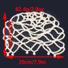 Retro Mesh Headdress with Imitation Pearl Forehead Chain Exquisite Bride Wedding Accessory Stylish Pearls Weave Hat Headpiece