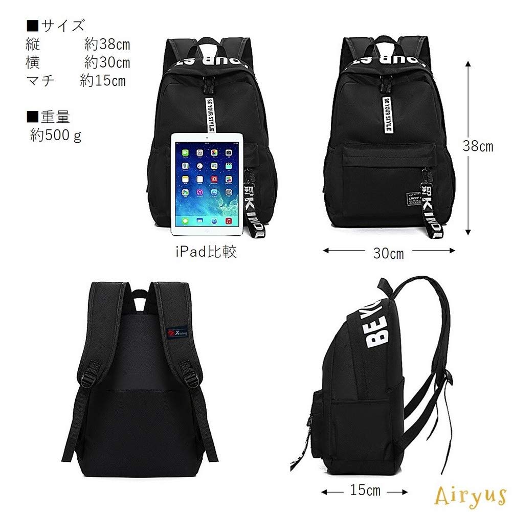 Airyus Large Capacity Backpack for with English Flashy Perfect for Sports and Perfect for and Sporty Perfect for and Women, Pink, Logo, Design,