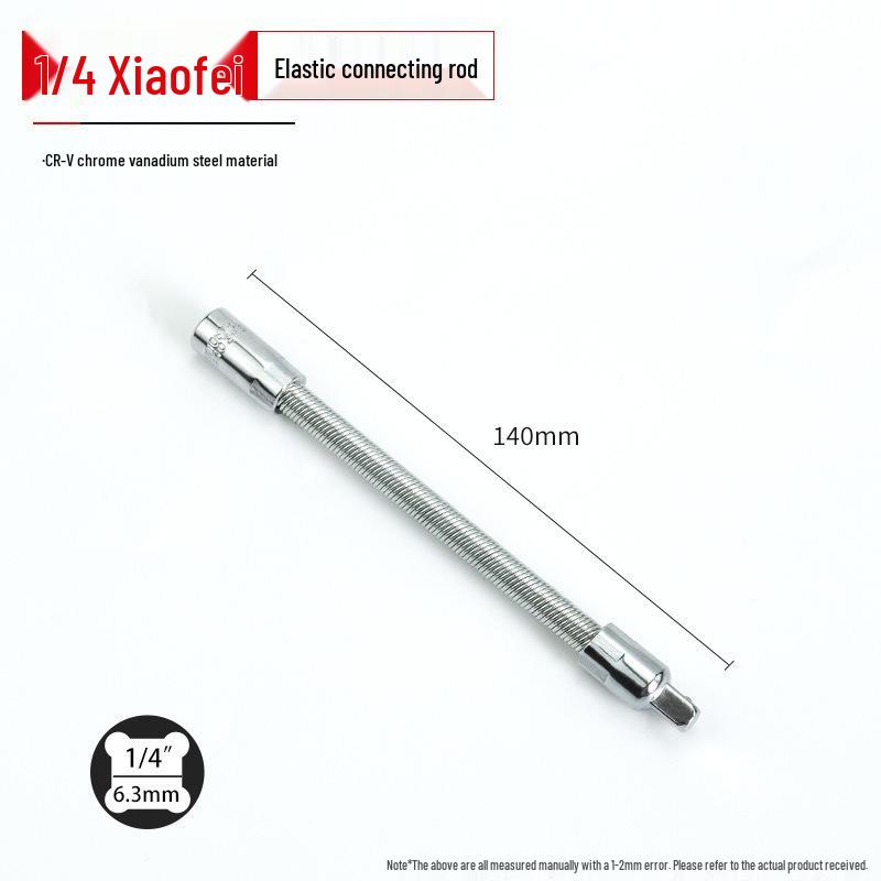 

Flexible Socket Extension Bars: Power, Large, Medium, Small Fly Bars, Quick Ratchet Wrench Extensions.