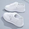 Lightweight and comfortable little white shoes flat-soled student single shoes women's shoes spring new casual sports board shoes