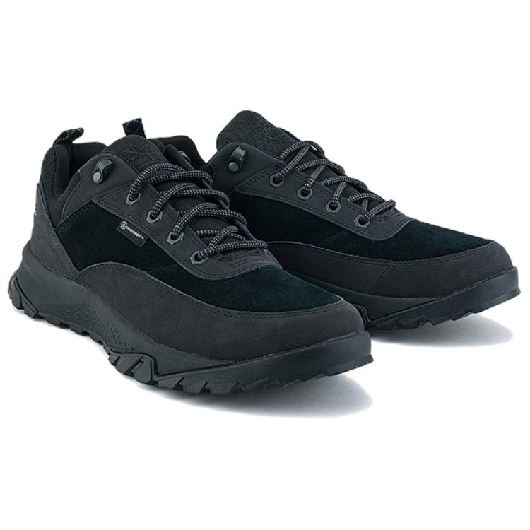 Timberland Pantofi de drumeție casual, confortabili, impermeabili, ușori, cu gleznă joasă, pentru bărbați, pantofi de drumeție, negri A6D7NEK5