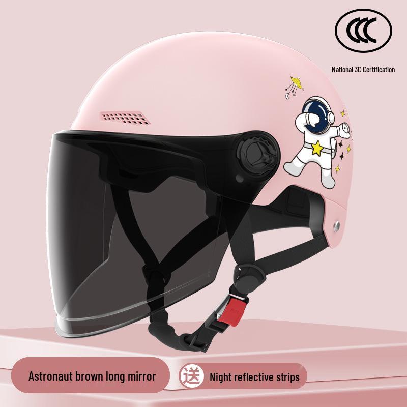 Universal Electric Motorcycle Helmet: Sun Protection, All-Season Safety for Men & Women