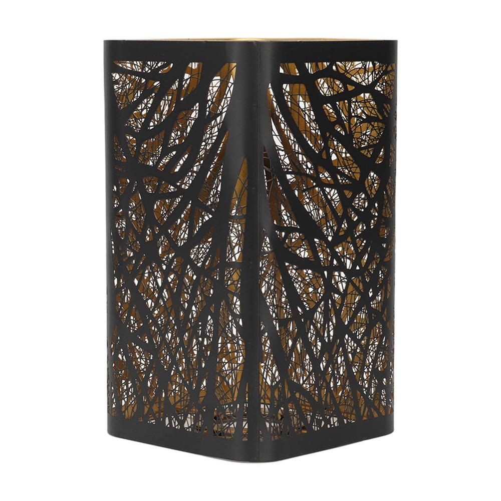 Modern Iron Lampshade Geometric Pattern 7.87 Inch Height Lamp Cover Wall Lamp Shade Bedroom