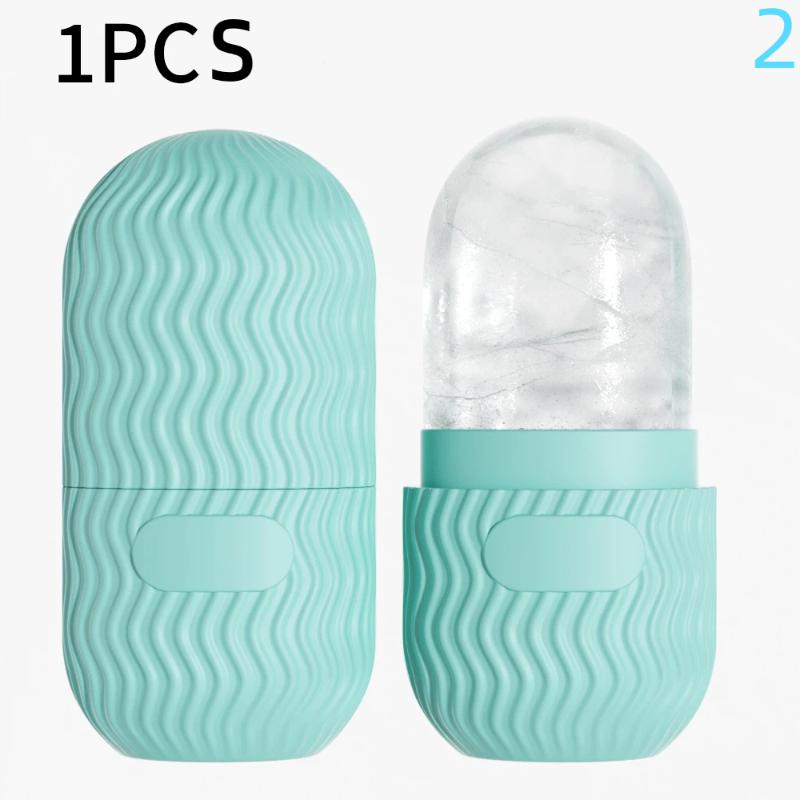 Silicone Face Ice Roller Mold for Facial Skincare,Cold Therapy Ice Massager for Puffiness,Redness & Skin Tightening
