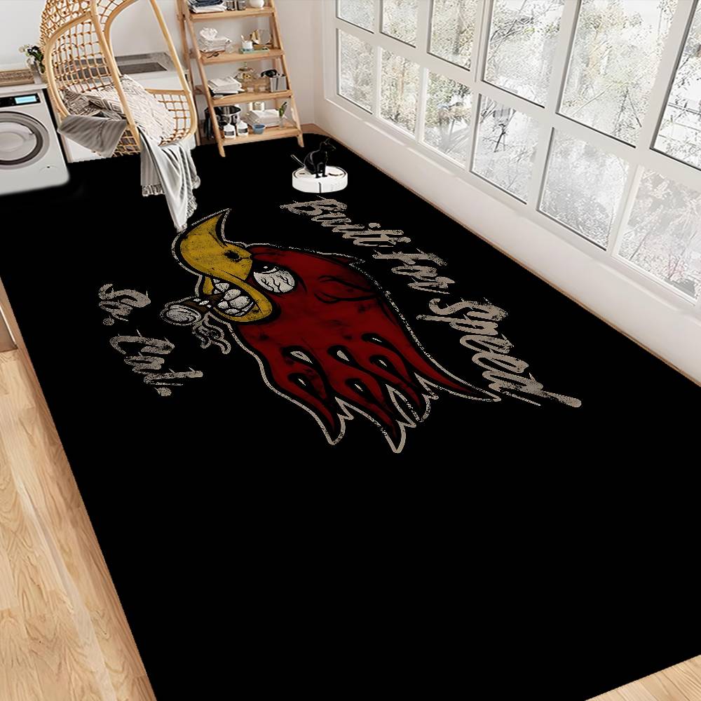 Mr H-Horsepower Room Mats Nordic Style Home Doormat Bathroom-Toilet Mats Bedroom Hotel Decor Mat