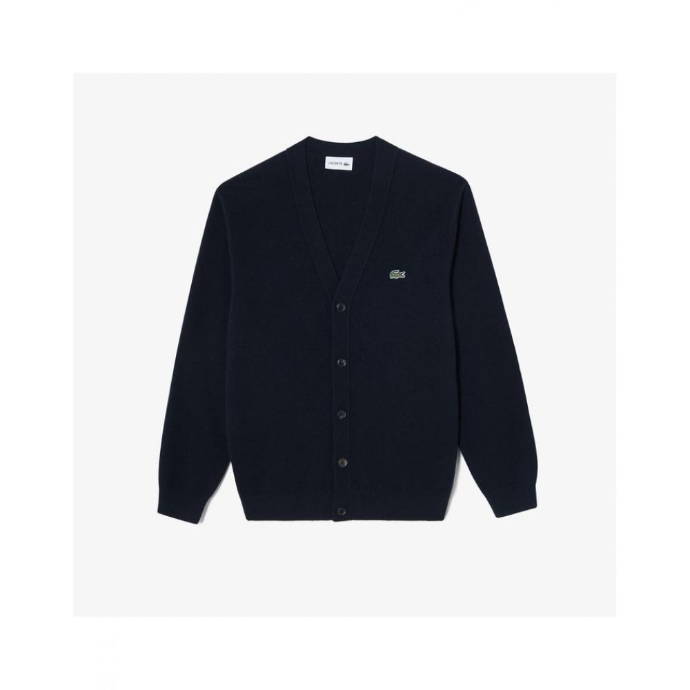 

LacoSte Men S baSic V Neck Cardigan Ah560e 54n 166 005