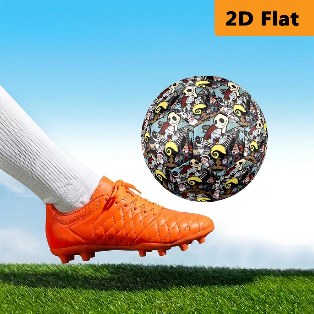 Nightmare Before Christmas Character Print Football Suitable For Both Training And Competition Wearresistant And Slipresistant