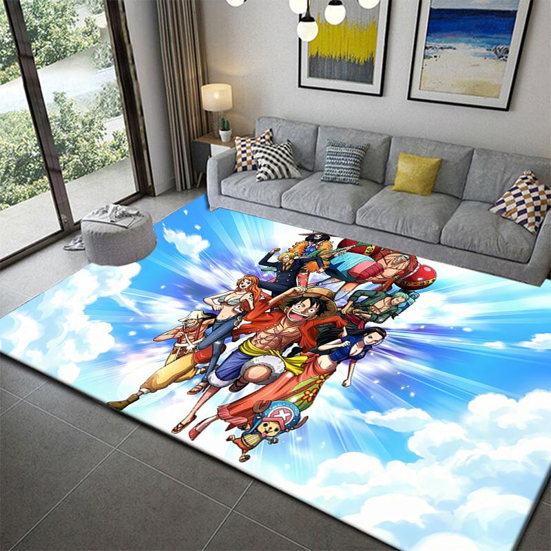 One Piece Best Gift Anime Rug Soft Non-Slip Mat for Bedroom Living Room