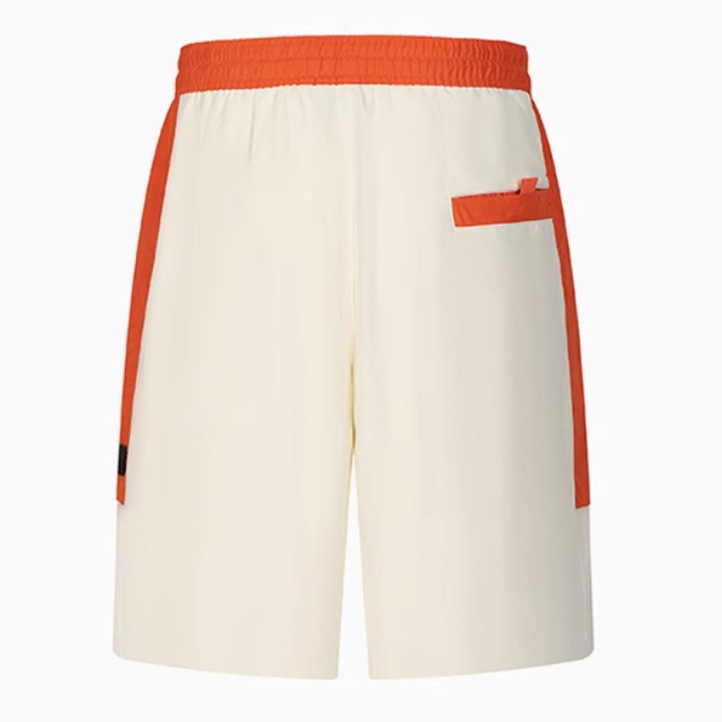 Y-3 Solid Color Logo Casual Straight Leg Shorts Men Shorts White HZ8815