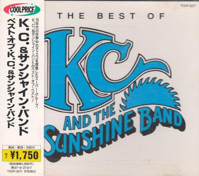 CD KC  THE SUNSHINE BAND  The Best Of KC And The Sunshine Ban TOCP3071 EMI 1995 Japan SoulFunk Used