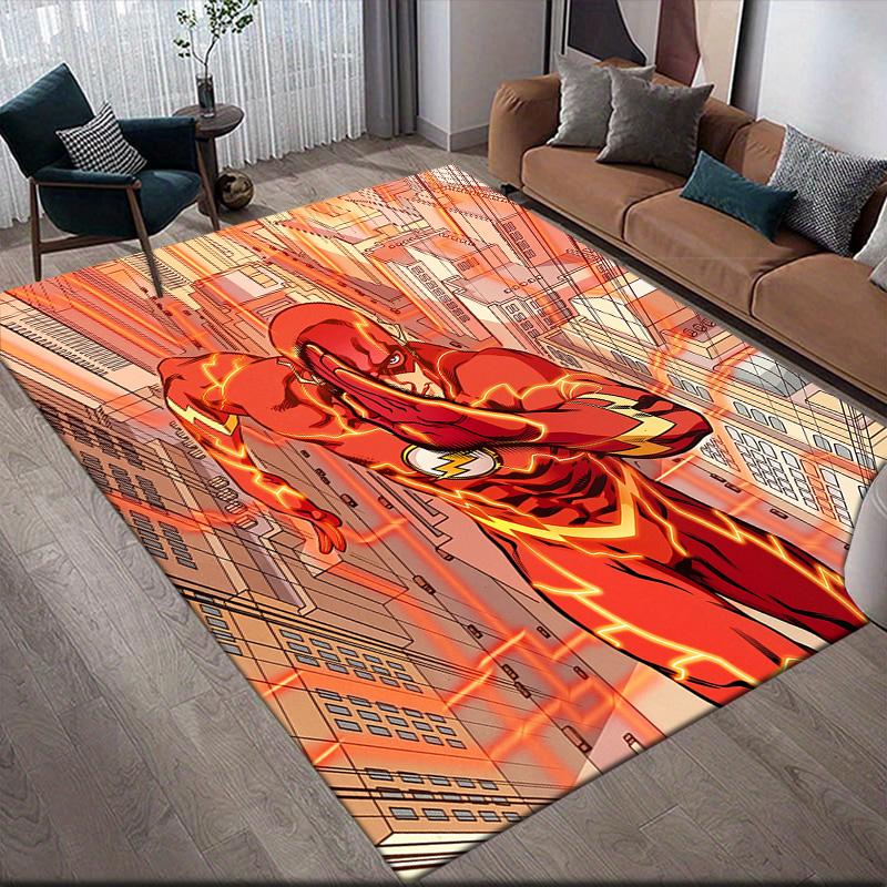 

Running Flash Anti-Slip Floor Mat, Rectangular Carpet for Living Room & Sofa Area 60x90cm