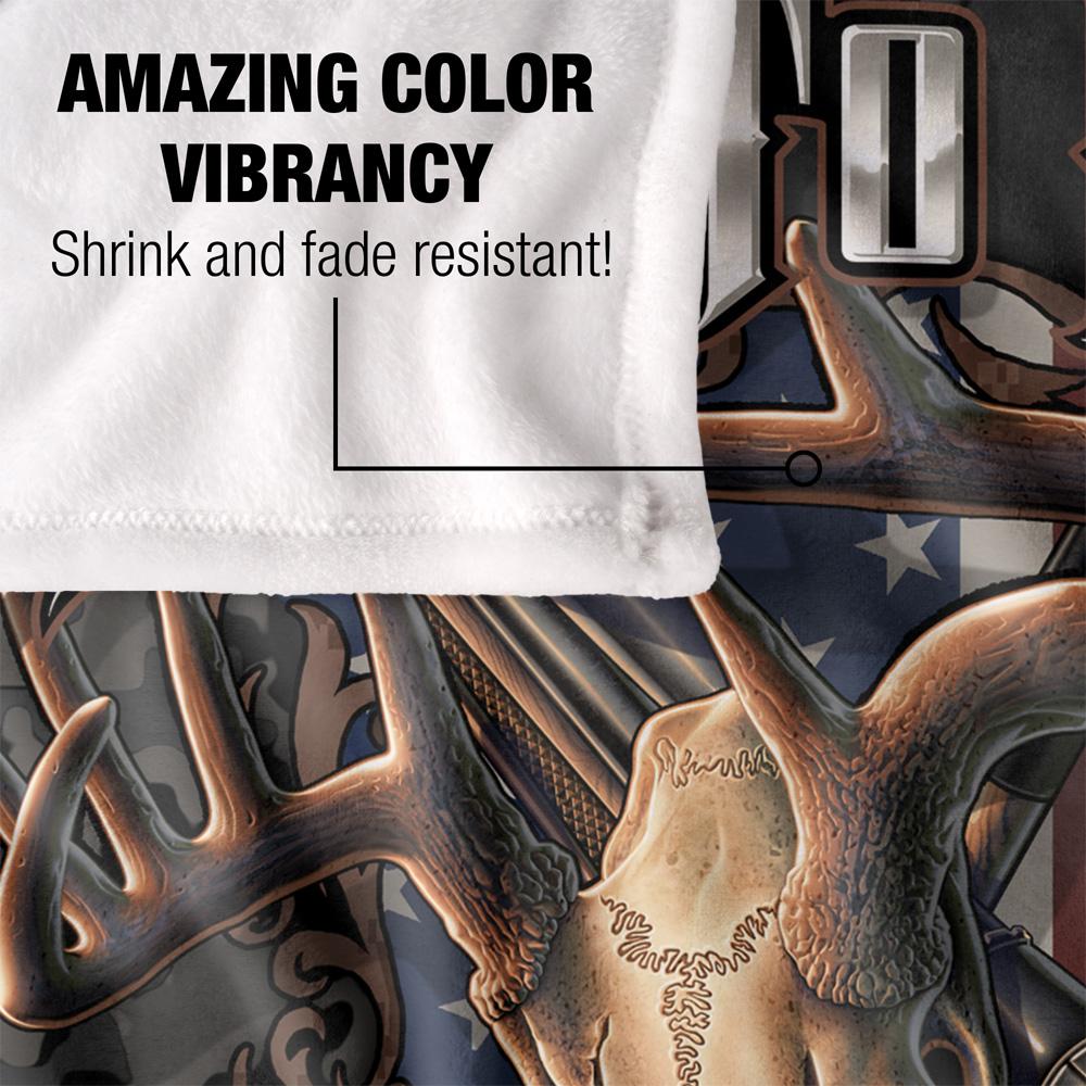 JQ Licensing Silky Deer Supersoft Blanket