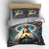 Heavenly Glow, Divine Elegance. Bedding Sets Duvet Covers Pillowcases(1* Duvet Cover 2* Pillowcases Without Duvet Insert)