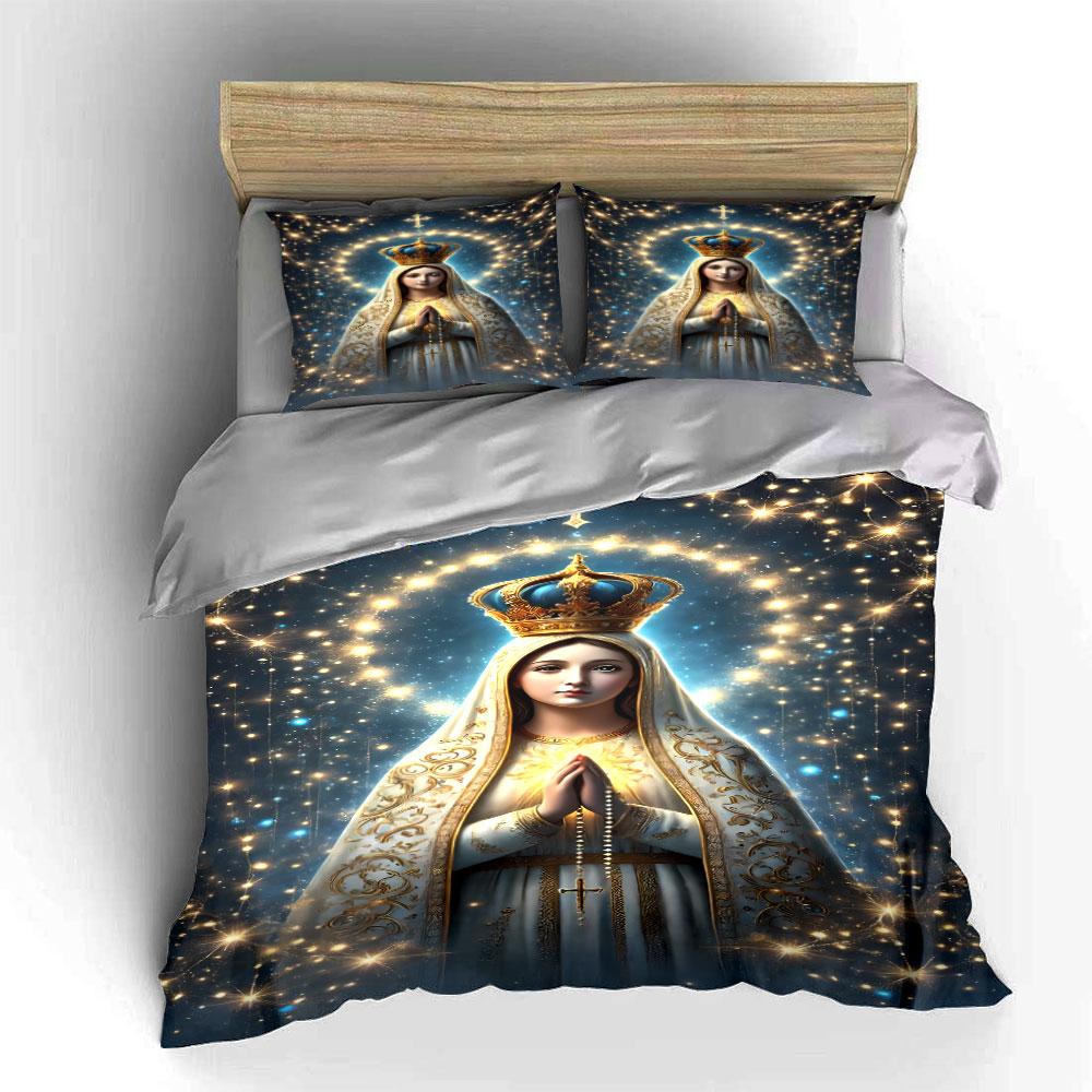 Heavenly Glow, Divine Elegance. Bedding Sets Duvet Covers Pillowcases(1* Duvet Cover 2* Pillowcases Without Duvet Insert)