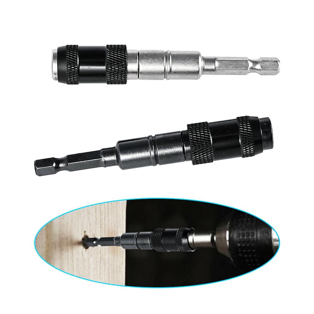 1/4-Zoll-Sechskant-Magnetschraubenbohrspitze, drehbare Schraubenbohrer, Schnellwechselverriegelung