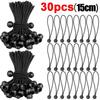 Corde Élastique d'Extérieur Cords Bungee Portables Fixation de Tente Bâche Auvent Canopée Robuste Sangle d'Arrimage pour Abri Cargo