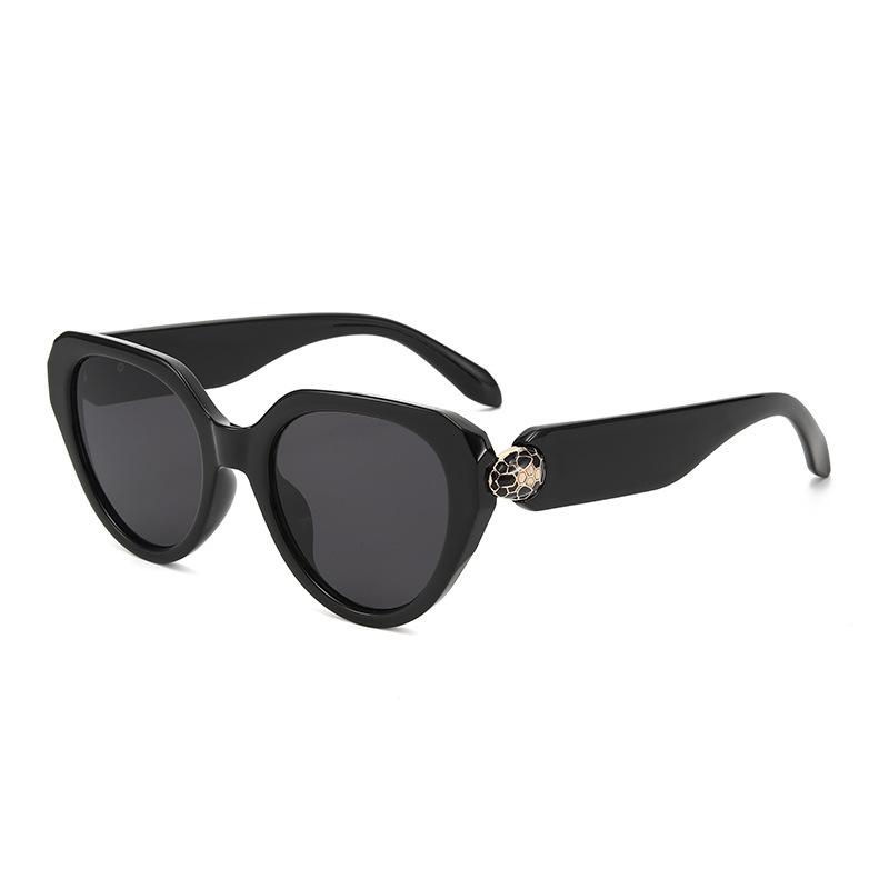 Gm Sunglasses Retro Uv Resistant Sunglasses Sunglasses Sunscreen Large Frame Sunglasses Women